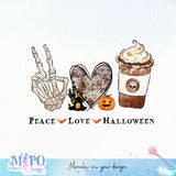 Halloween Coffee png bundle,Spooky png bundle, png for sublimation, Halloween png Bundle