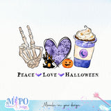 Halloween Coffee png bundle,Spooky png bundle, png for sublimation, Halloween png Bundle