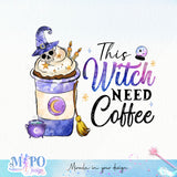 Halloween Coffee png bundle,Spooky png bundle, png for sublimation, Halloween png Bundle