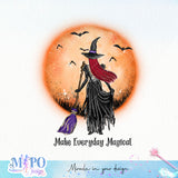 Magical Witch png bundle,Spooky png bundle, png for sublimation, Halloween png Bundle