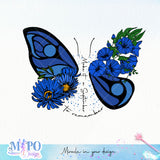 Make it a September to remember Sublimation design, png for sublimation, Hobby png, Butterfly png