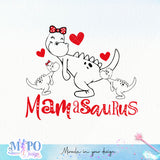 Mamasaurus SVG design, png for sublimation, Family SVG, Family quotes SVG