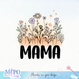 Mama sublimation design, png for sublimation, mom life vibes png, mother's day png