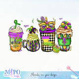 Mardi gras coffee Sublimation