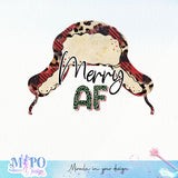 Merry AF sublimation design, png for sublimation, Christmas Quotes PNG, Christmas vibes PNG