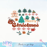 Merry Christmas sublimation design, png for sublimation, Christmas PNG,  Christmas SVG