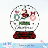 Merry Christmas sublimation design, png for sublimation, Christmas Vintage PNG, Santa PNG