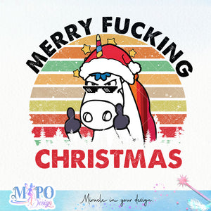 Merry Fucking christmas sublimation design, png for sublimation, Christmas PNG, Christmas vibes PNG