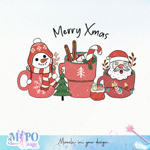 Merry Xmas SVG PNG design, png for sublimation, Christmas PNG,  Christmas SVG