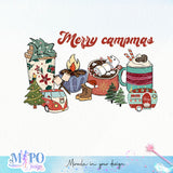 Merry campmas Camp Coffee Drink sublimation design, png for sublimation,  Camping christmas png,Christmas design