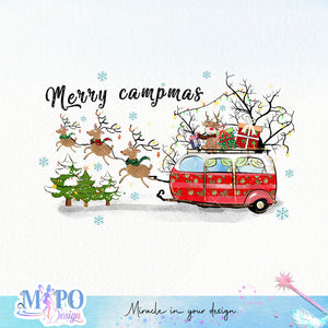 Merry campmas sublimation design, png for sublimation, Christmas PNG, Christmas vibes PNG