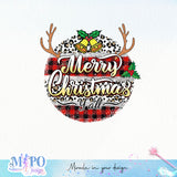 Merry christmas y'all sublimation design, png for sublimation, Christmas PNG, Leopard Christmas PNG