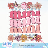 Mini sublimation design, png for sublimation, Valentine PNG, Retro Valentine Mama PNG