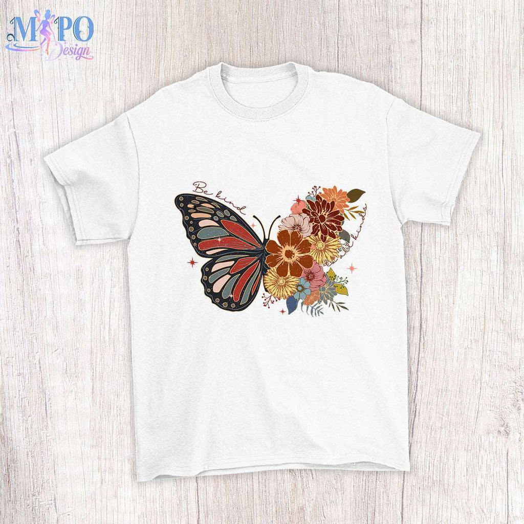 Be kind to all kinds sublimation design, png for sublimation, retro ...
