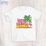Beauty and the beach sublimation design, png for sublimation, Summer png, Beach vibes PNG