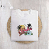 Aloha Hawaii sublimation design, png for sublimation, Summer png, Beach vibes PNG