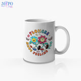 Flowers have feelings too sublimation design, png for sublimation, retro sublimation, inspiring png