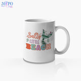 Salty little beach sublimation design, png for sublimation, Summer png, Beach vibes PNG