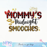 Mommy's Midnight Smooches sublimation design, png for sublimation, Christmas PNG, Christmas vibes PNG