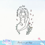 Mommy to be sublimation design, png for sublimation, mom life vibes png, mother's day png