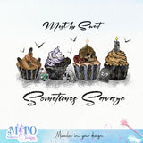 Mostly Sweet Sometimes Savage sublimation design, png for sublimation, Halloween Sweets vibes png, halloween kids png