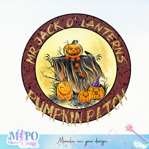 Mr Jack O' Lanterns Pumpkin patch