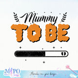 Mummy to be sublimation design, png for sublimation, Halloween characters sublimation, Pregnancy witch design