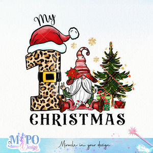 My 1st christmas sublimation design, png for sublimation, Christmas PNG, Christmas vibes PNG