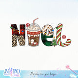 Noel sublimation design, png for sublimation, Christmas PNG, Christmas vibes PNG