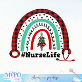 Nurse squad sublimation design, png for sublimation, Christmas PNG, Christmas vibes PNG