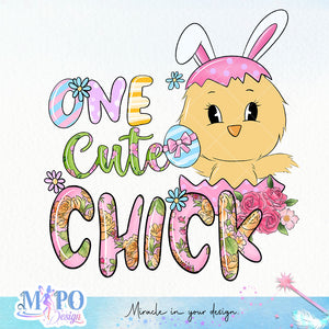 One cute chick sublimation