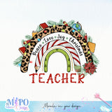 Peace Love Joy Christmas Teacher sublimation design, png for sublimation, Christmas PNG, teacher Christmas PNG