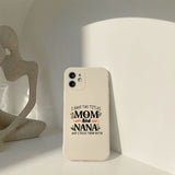 I have two titles mom and nana and I rock them both sublimation design, png for sublimation