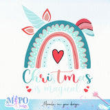 Pre-school is magical sublimation design, png for sublimation, Christmas PNG, Christmas vibes PNG