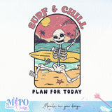 Skeleton Summer Vibes Bundle,  Retro Skull Skeleton Png, Beach Skeleton design, Groovy Summer Png, Beach Vibes Png, Summer Vacation Png