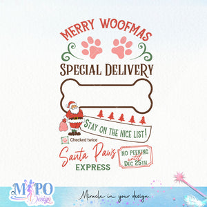 Santa Sack 2 design sublimation, png for sublimation, Santa Mails PNG,  Christmas SVG