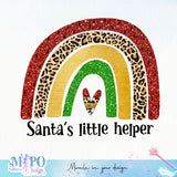 Santa's little helper sublimation design, png for sublimation, Christmas PNG, Christmas vibes PNG