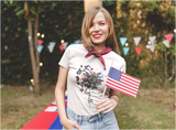 Retro Sunflower America Bundle, 4th Of July PNG Bundle, 4th Of July Sublimation Design