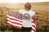 Retro Sunflower America Bundle, 4th Of July PNG Bundle, 4th Of July Sublimation Design