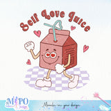 Self love juice sublimation