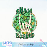 Sham rocked sublimation design, png for sublimation, Patrick's day PNG, Holiday PNG