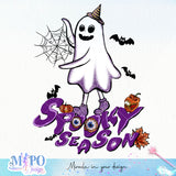 Spooky season sublimation design, png for sublimation, halloween png, Holiday vibes sublimation