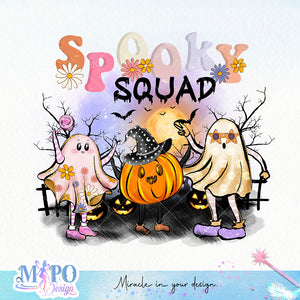 Spooky squad sublimation