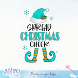 Spread Christmas Cheer sublimation design, png for sublimation, Christmas PNG, Cozy Christmas PNG