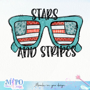 Stars and Stripes sublimation design, png for sublimation, 4th Of July Png, Independence Day vibes PNG