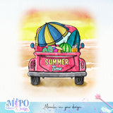 Summer time sublimation design, png for sublimation, Summer png, Beach vibes PNG
