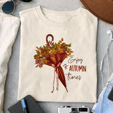 Enjoy the autumn times Sublimation design, png for sublimation, Autumn PNG, Positive vibe PNG, Autumn vibe PNG