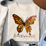 Beautiful glorious fall Sublimation design, png for sublimation, Autumn PNG, Positive vibe PNG, Autumn vibe PNG