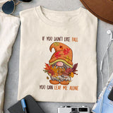 If you don't like fall you can leaf me alone Sublimation design, png for sublimation, Autumn PNG, Positive vibe PNG, Autumn vibe PNG