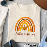 Fall is in the air Sublimation design, png for sublimation, Autumn PNG, Positive vibe PNG, Autumn vibe PNG